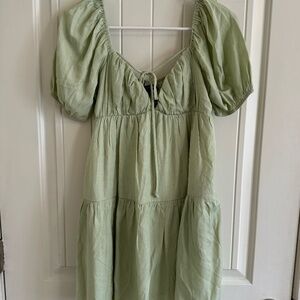 Cotton Candy LA Green Dress